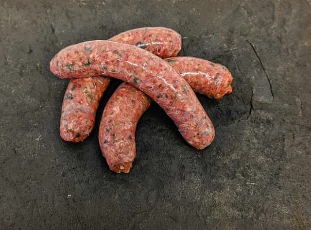 Saucisses fines herbes et agneau